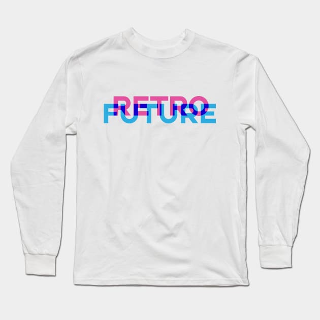 Retro Future Long Sleeve T-Shirt by deadright
